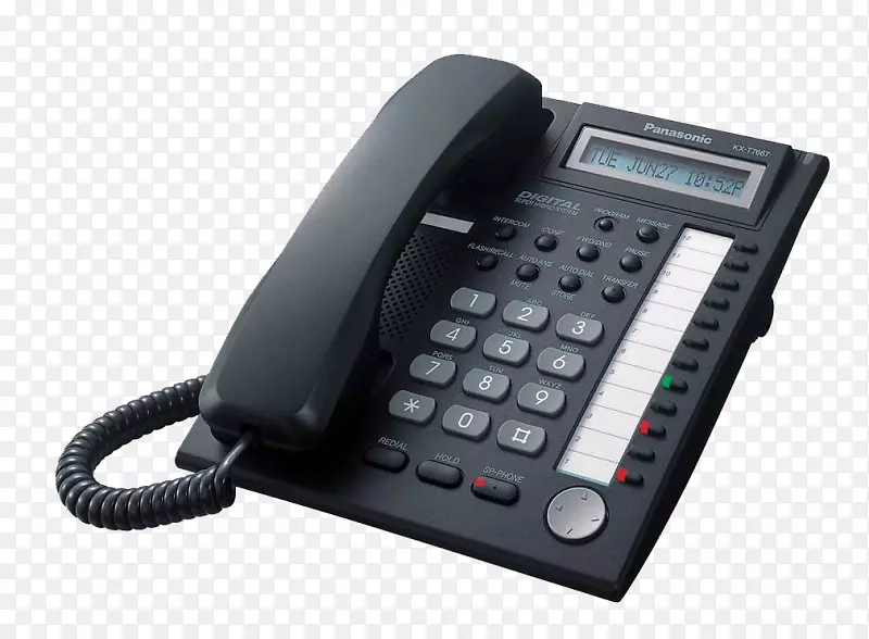 商用电话系统松下ip pbx voip电话.数字线路