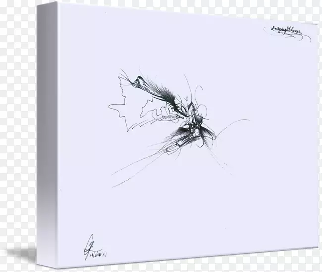 纸图形设计昆虫画框.昆虫