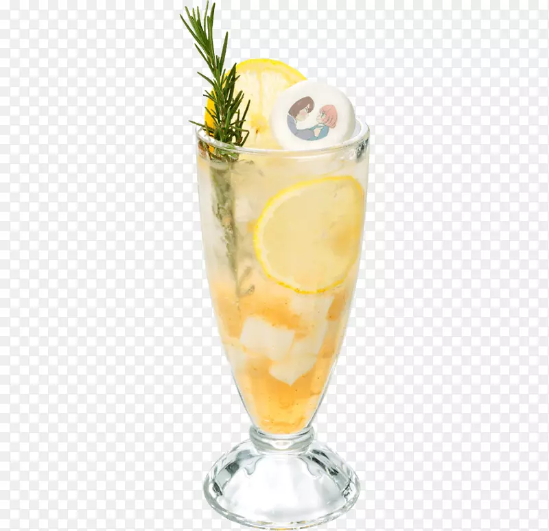 鸡尾酒装饰哈维瓦尔班格橘子饮料斯普里策不含酒精饮料-柠檬水