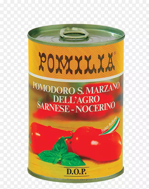 圣马尔扎诺番茄圣马尔扎诺领事萨诺比萨诺，柚子，佩拉托罐装番茄-圣马尔扎诺