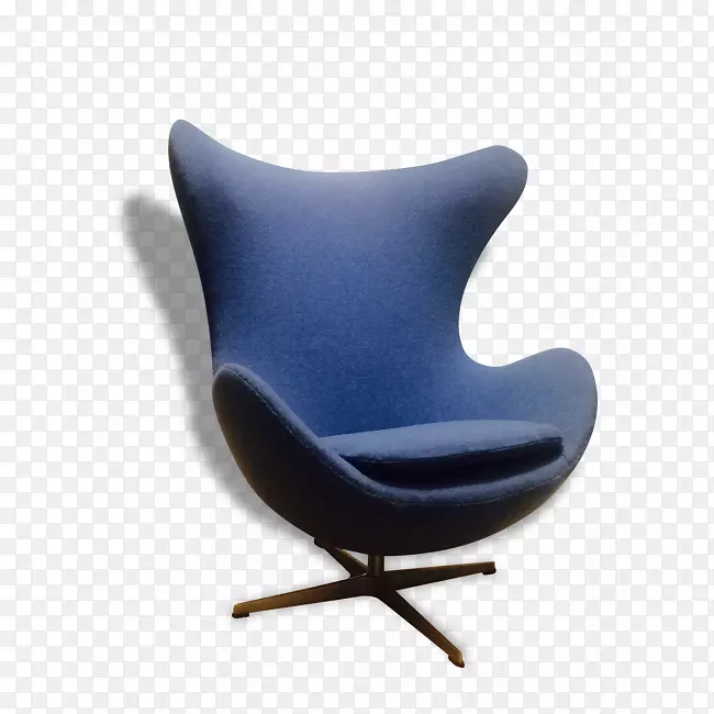 钴蓝塑料椅