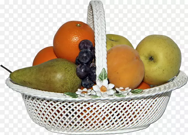 水果沙拉，素食，梨，蔬菜，水果