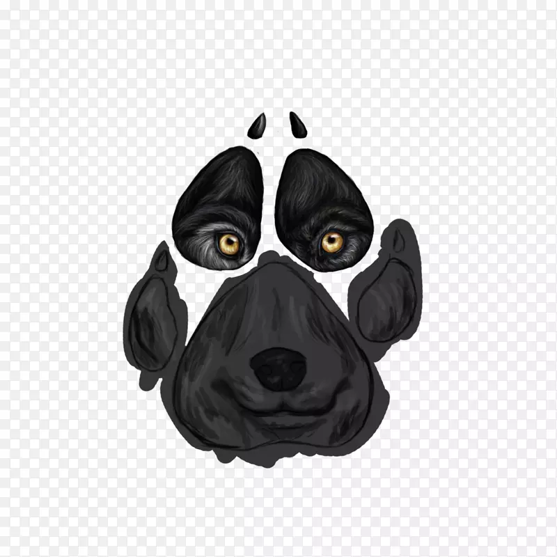 狗鼻子黑狗