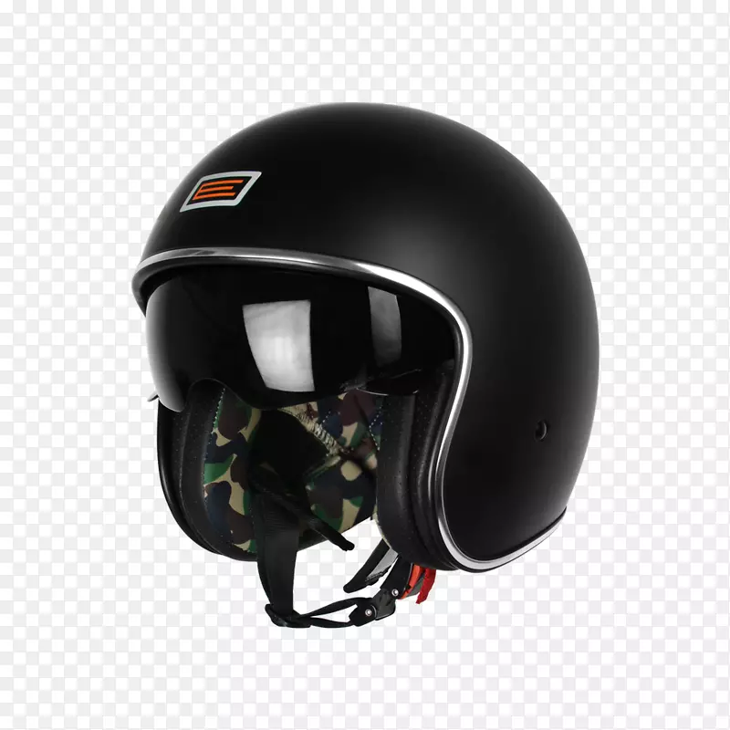 摩托车头盔喷射式头盔AGV-黑色马特