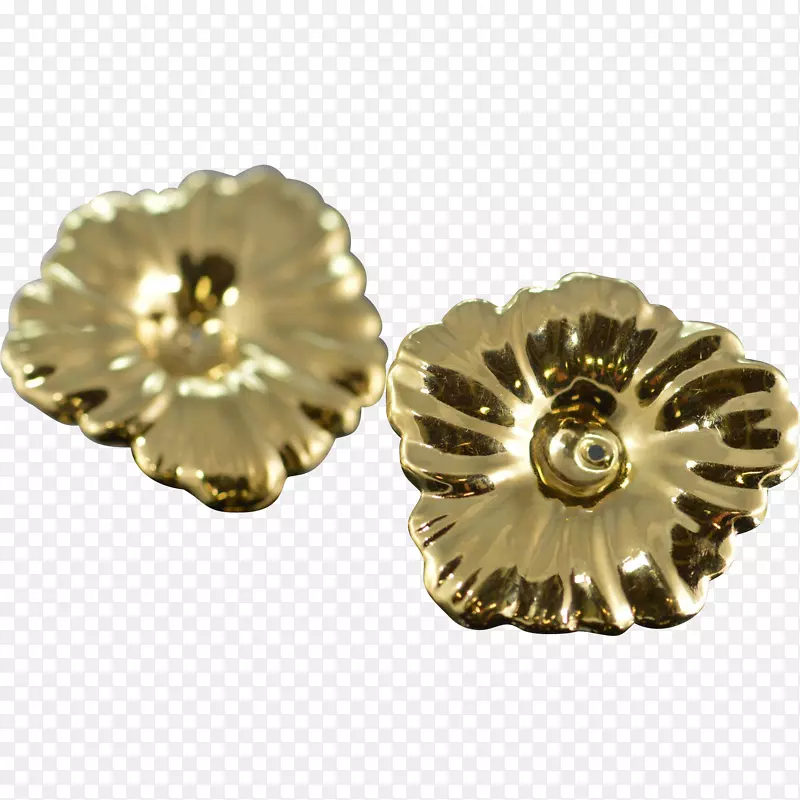 耳环黄铜01504体珠宝材料.黄铜
