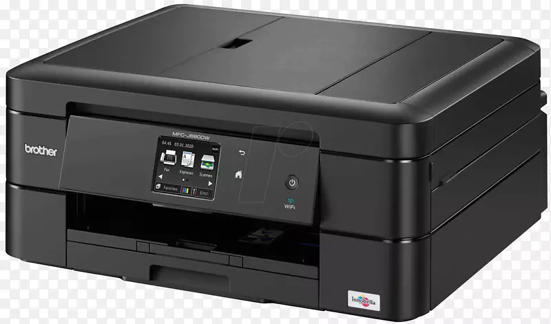 喷墨打印多功能打印机兄弟工业墨盒打印机