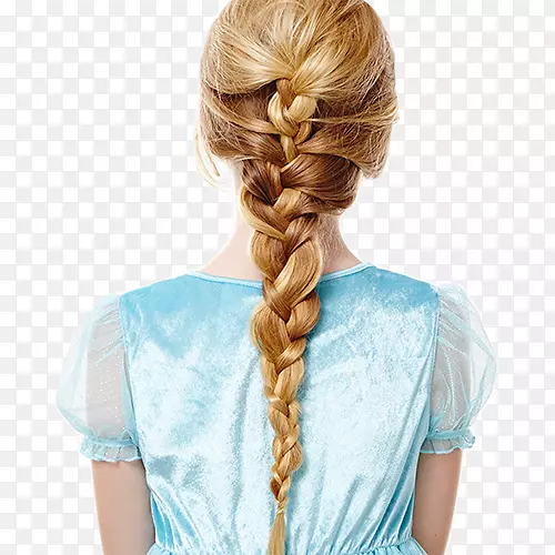Elsa Anna发型辫子-Elsa