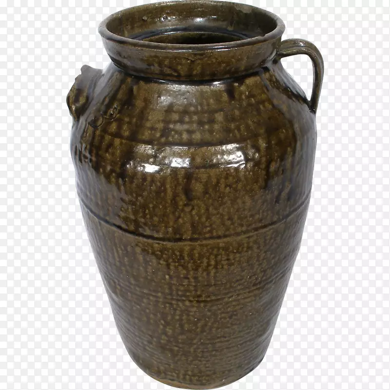 陶瓷花瓶陶瓷釉灰釉花瓶