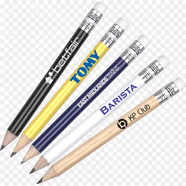 圆珠笔铅笔橡皮压力彩色铅笔