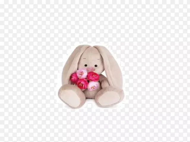 毛绒玩具和可爱玩具欧洲兔宝宝的耳朵-зайками