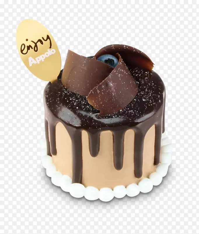 巧克力蛋糕甘纳奇巧克力松露包果脯巧克力蛋糕