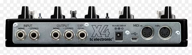 tc电子ALTEREO x4老式回声效应处理器&踏板延迟声电吉他