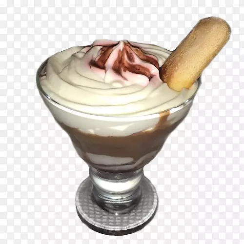 圣代巧克力冰淇淋摩丝餐厅