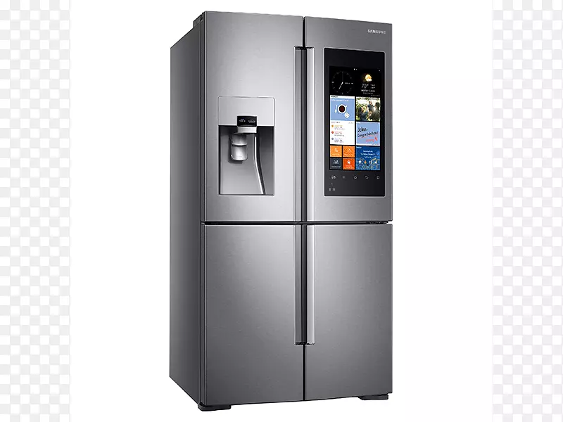 冰箱三星家庭集线器rf56m9540家用电器洗衣机-冰箱