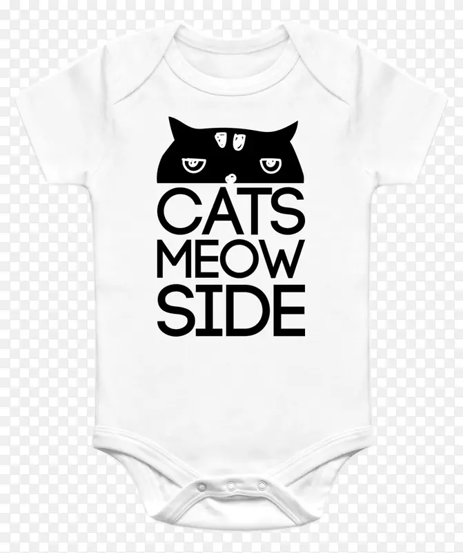 婴儿和幼童一件t恤单件婴儿猫-婴儿手推车