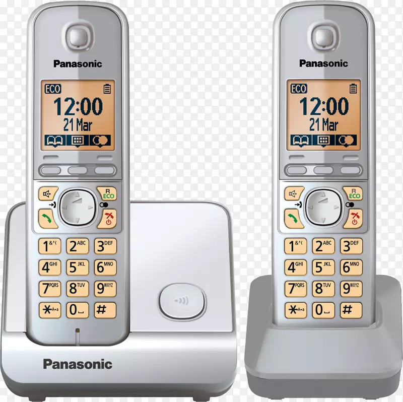 特征电话移动电话答录机松下数字增强型无绳通信.多音