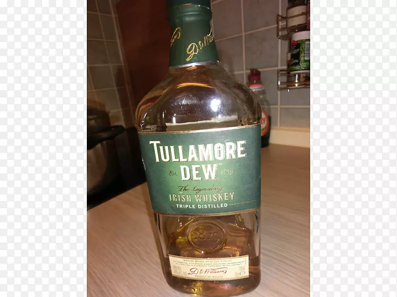 利口酒爱尔兰威士忌Tullamore露混合威士忌瓶