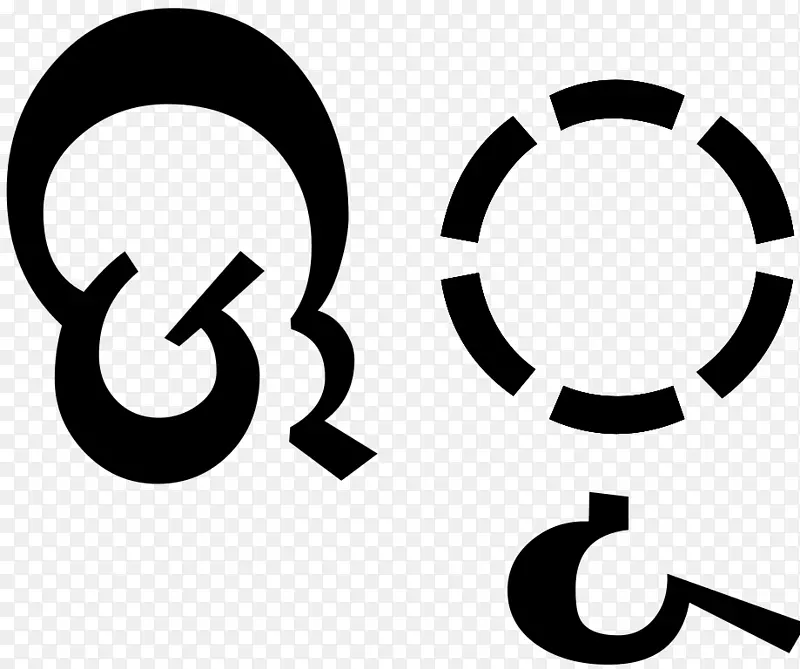 计算机图标圆圈-Odia字母表
