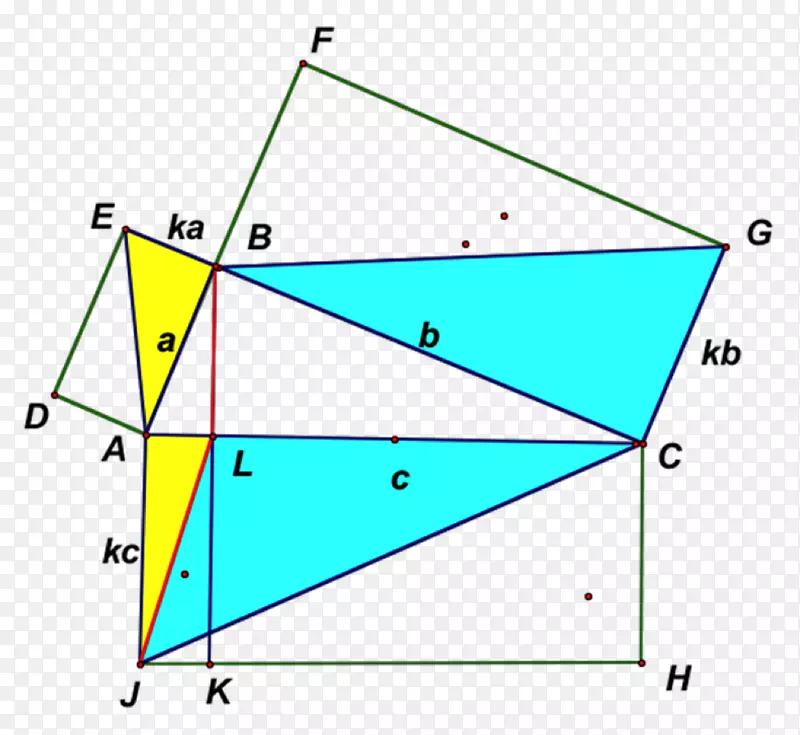 直角三角形面积毕达哥拉斯定理几何-三角形