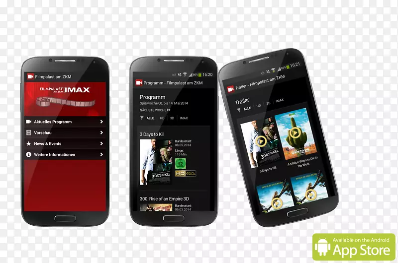智能手机功能电话ZKM Android-智能手机Filmpalast