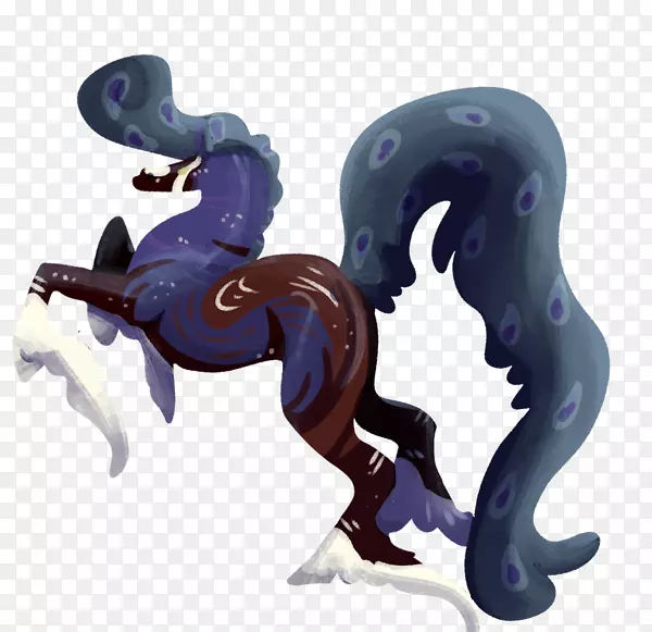 马雕像传说中的生物-马