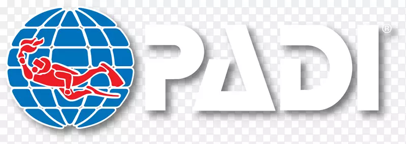 潜水指导员专业协会开放式潜水员认证-PADI标志
