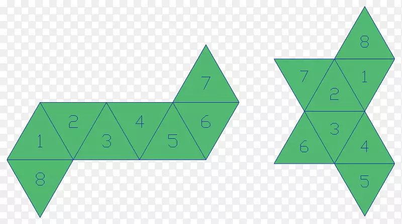 三角形，正八面体，正多边形，三角形