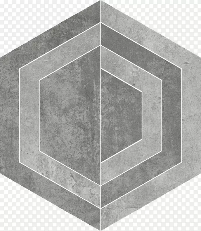灰色六角形划痕，白色黑六角
