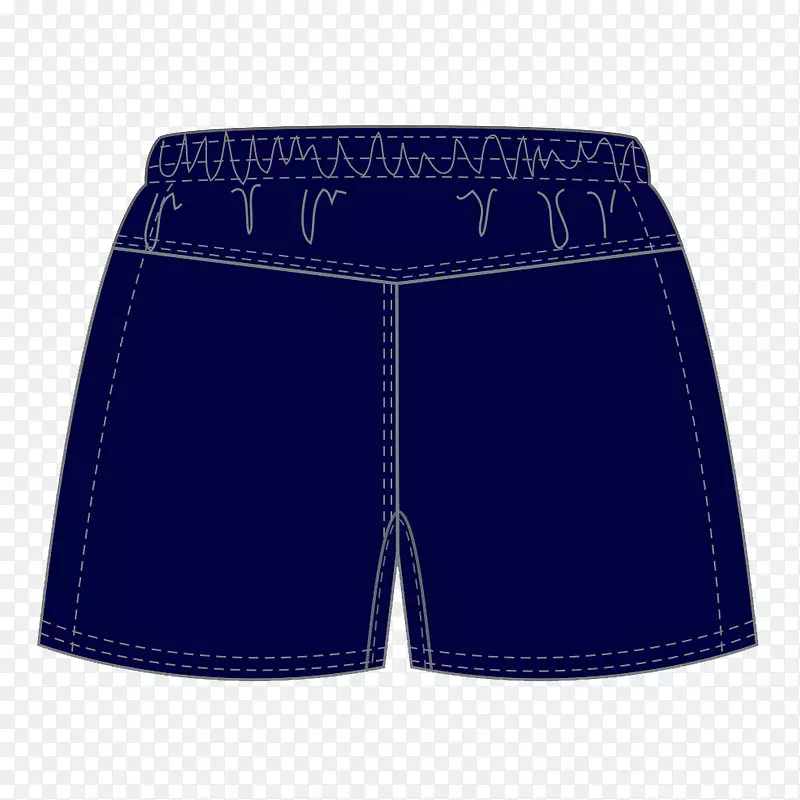 泳裤，短裤，内裤，钴蓝-斗牛犬驱动器