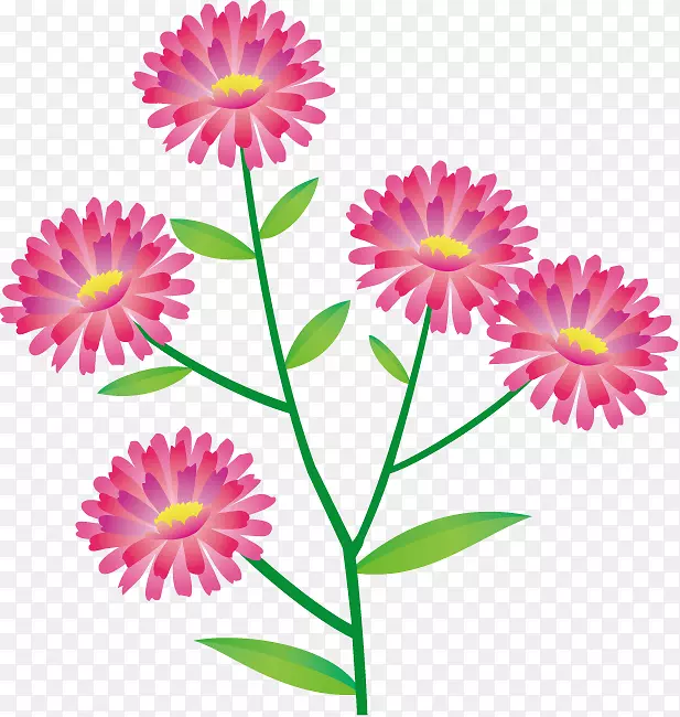 免费花卉设计剪贴画-花卉