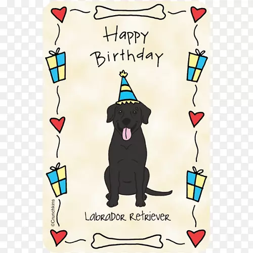达克斯福婚礼邀请函小狗生日蛋糕贺卡和便条卡片-小狗