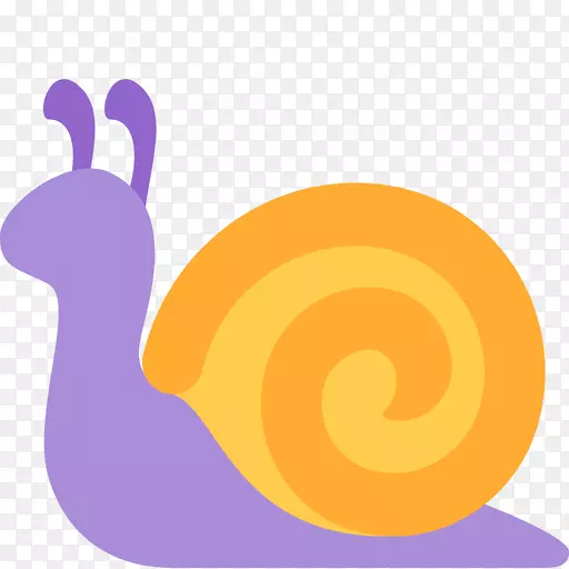 Emojipedia蜗牛符号标签-表情符号