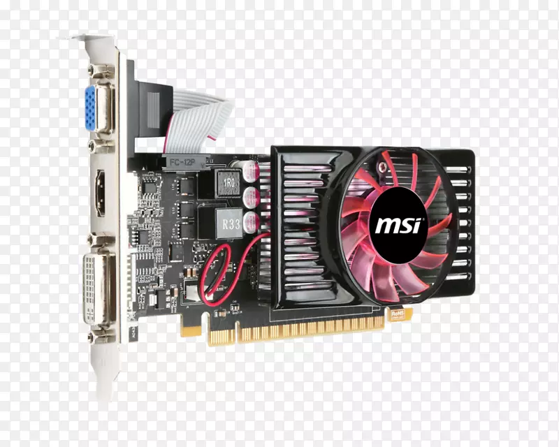显卡和视频适配器电视调谐器卡和适配器DDR 3 SDRAM数字视觉接口GeForce-Nvidia