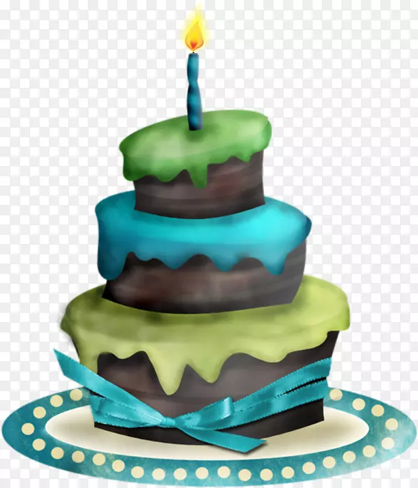 生日蛋糕装饰糖蛋糕