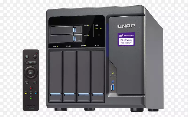 QNAP电视-682-i3-8g 6 BAY NAS网络存储系统QNAP系统公司。英特尔核心i3