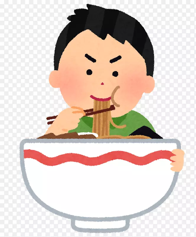 いらすとや晚餐食品早餐拉面-早餐