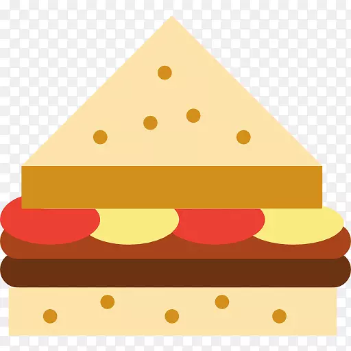 快餐汉堡蛋三明治电脑图标