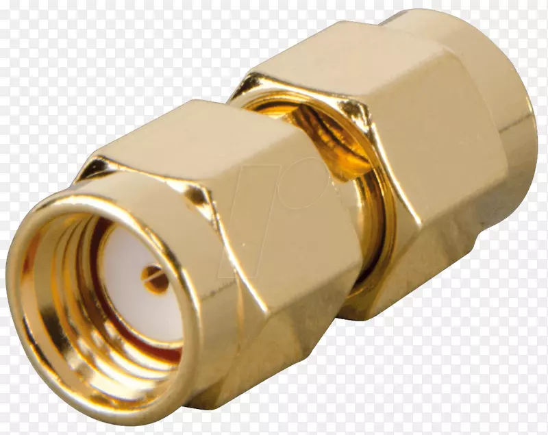 电连接器SMA连接器RP-SMA电子黄铜SMA连接器