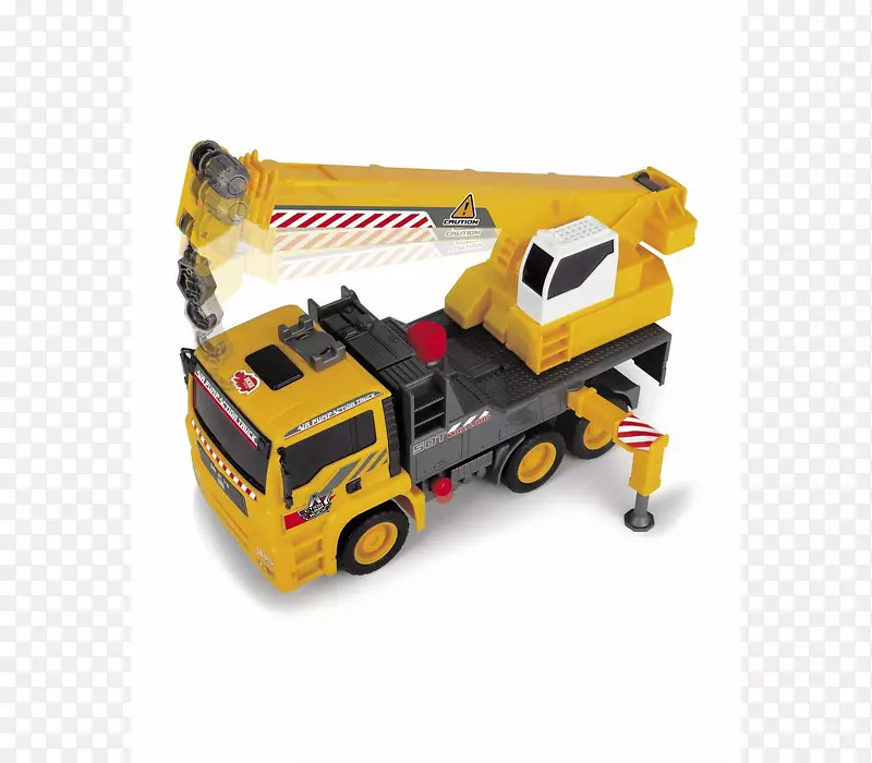 卡车和公共汽车移动式起重机玩具起重机