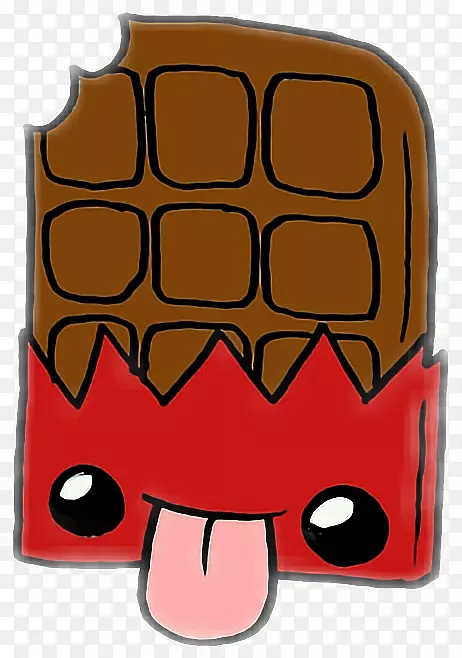 画kawaii素描-卡通巧克力棒