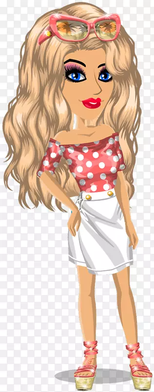 MovieStarPlanet Pinkie饼日落时闪闪发光的糖果彩虹-sc msp
