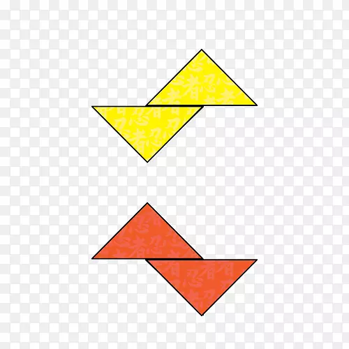 三角折纸艺术-三角形