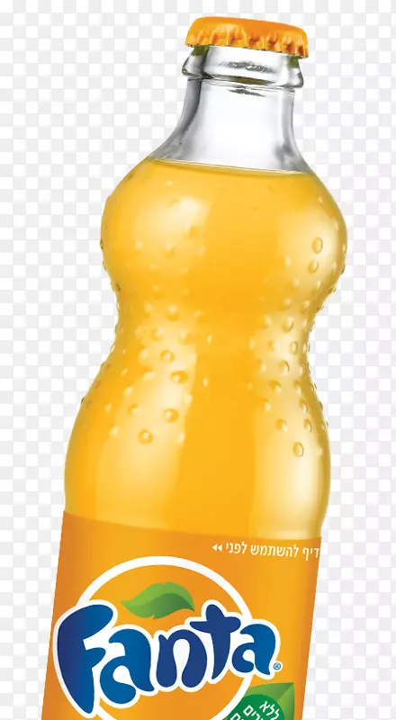 橙汁饮料橙汁软饮料玻璃瓶可乐芬达