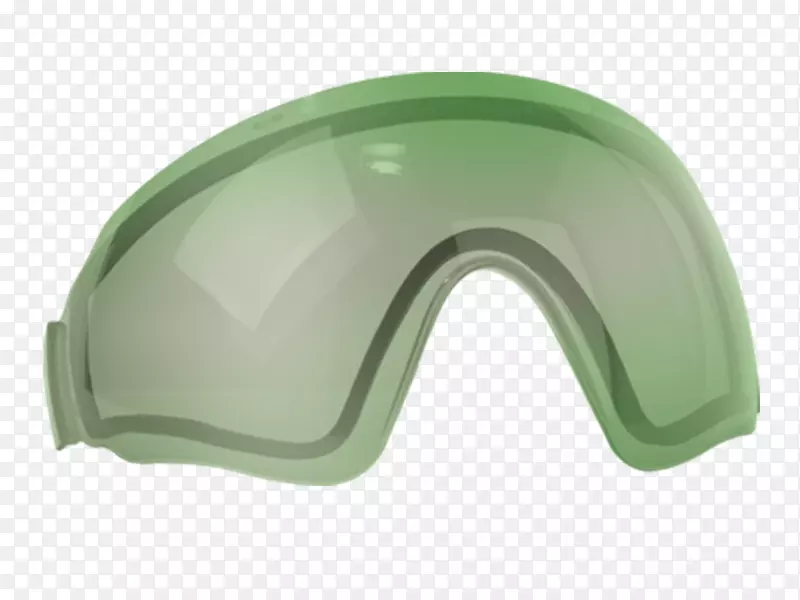 护目镜塑料绿镜头眩光