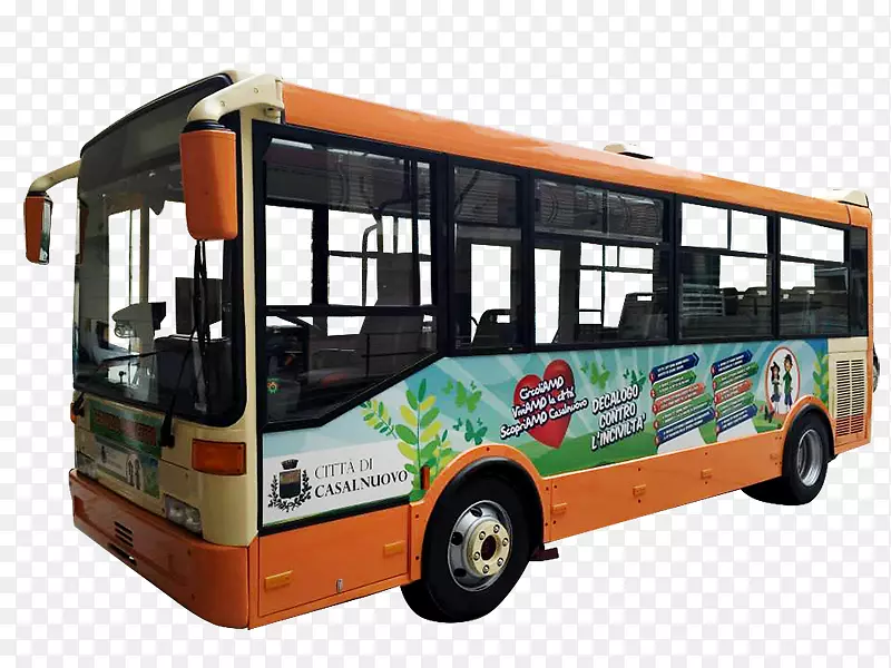 卡萨努沃迪那不勒斯旅游巴士服务Autiero Maria平面设计-巴士