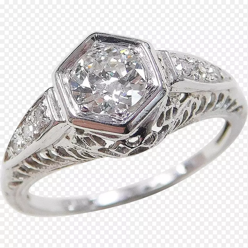 韦德的珠宝商订婚戒指珠宝黄金装饰