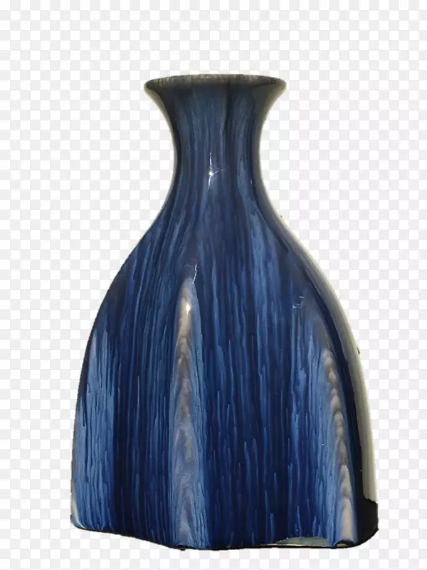 花瓶陶瓷钴蓝花瓶