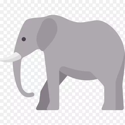 印度象非洲象计算机图标Elephantidae-elefante