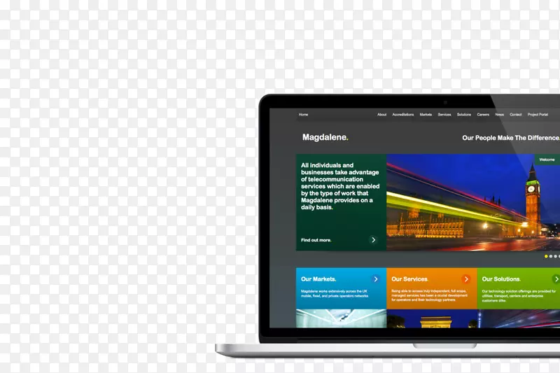 电脑显示器2 iDesign有限公司网页设计多媒体设计