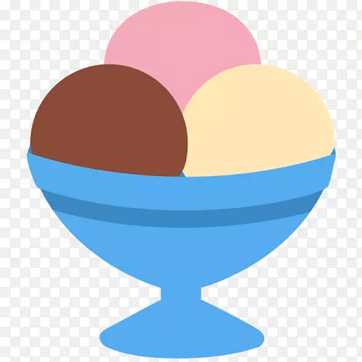 Emojipedia冰淇淋贴纸短信-表情符号